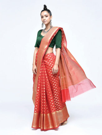 LimeRoad-Zari-Motif-Banarasi-Saree-With-Blouse-INR-2417-(1)