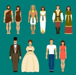 development-mankind-primitive-people-ancient-260nw-382203586