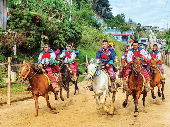 mayan-riders-in-celebration