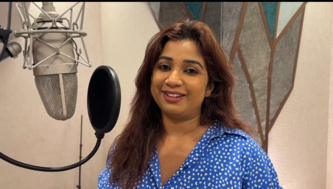 ರವಿಚಂದ್ರನ್ ಚಿತ್ರಕ್ಕಾಗಿ ಮತ್ತೆ ಕನ್ನಡ ಪ್ರೇಮಗೀತೆಗೆ ದನಿಯಾದ ಶ್ರೇಯಾ ಘೋಷಾಲ್