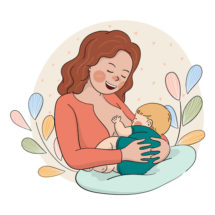 hand-drawn-mother-breastfeeding-her-child-illustration_23-2149220398