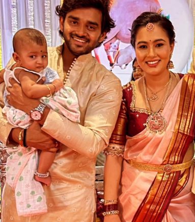 ಕಿರುತೆರೆಯ ’ಗೊಂಬೆ’ ಮನೆಯಲ್ಲಿ ನಾಮಕರಣ ಸಂಭ್ರಮ ಮಗಳಿಗೆ ಶಾರದ ಎಂದು ನಾಮಕರಣ ಮಾಡಿದ ನೇಹಾ ಗೌಡ