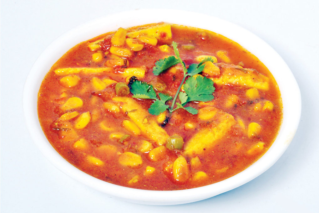 Corn-Paneer-Curry