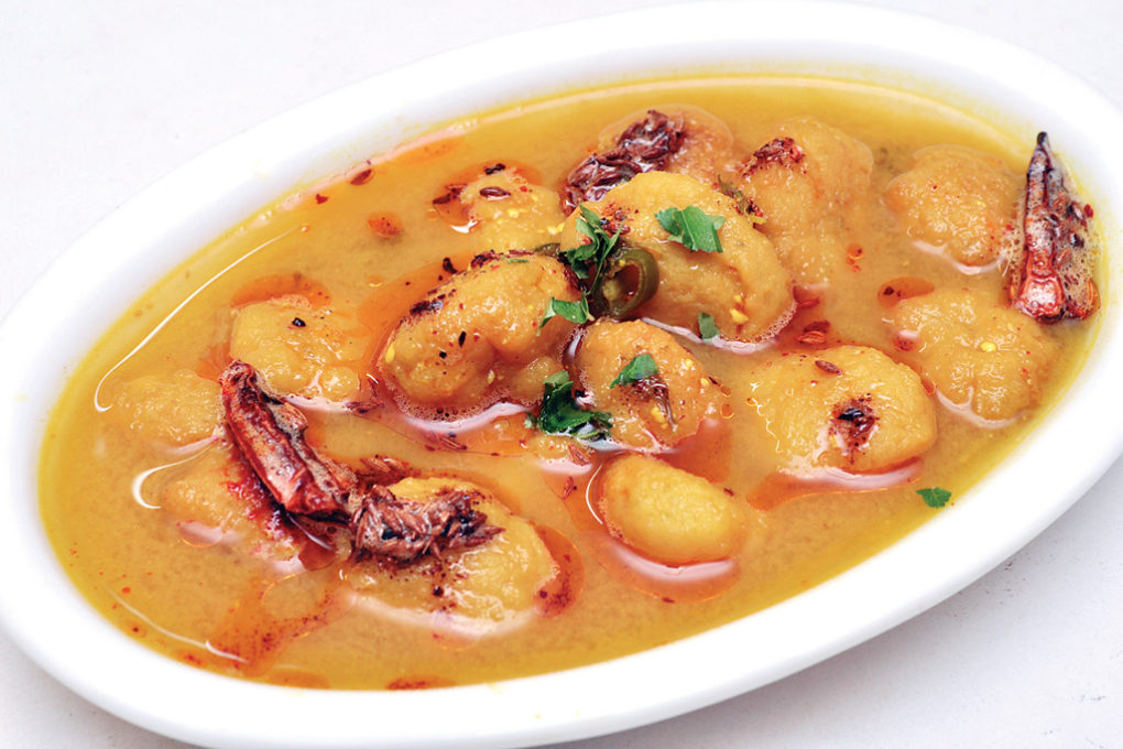 Moong-Dal-Pakori-Sabji