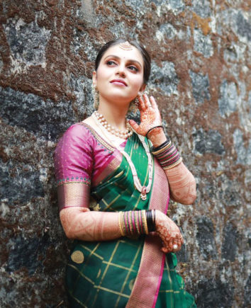 ನವ ವಧುವಿನ ಮನಗೆದ್ದ ರೇಷ್ಮೆ ಸೀರೆಗಳು