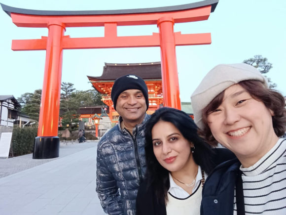 ಜಪಾನ್ ಪ್ರವಾಸದಲ್ಲಿ, ಸಂತಸದಲಿ ಮಳೆ ಹುಡುಗಿ ಪೂಜಾ ಗಾಂಧಿ…