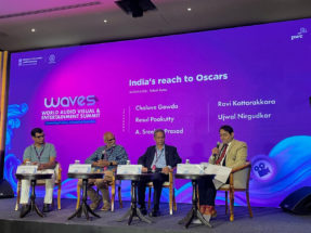 ಮುಂಬೈನಲ್ಲಿ ನಡೆದ WAVES Summit 2025 ರಲ್ಲಿ ಹೊಂಬಾಳೆ ಫಿಲ್ಮ್ಸ್‌ನ ಸಹ ಸಂಸ್ಥಾಪಕ ಚಲುವೇ ಗೌಡ ಅವರ ಉಪಸ್ಥಿತಿ…