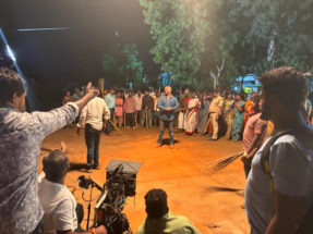 “ಫಿನಿಕ್ಸ್” ಚಿತ್ರದ ಚಿತ್ರೀಕರಣದ ವೇಳೆ ಪೆಟ್ರೋಲ್ ಬಾಂಬ್ ಎಸೆತ  ನಟ ಭಾಸ್ಕರ್ ಶೆಟ್ಟಿ ಕಾಲಿಗೆ ಪೆಟ್ಟು…..
