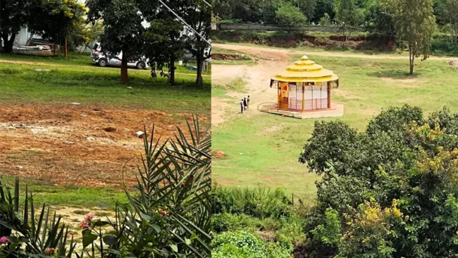 ನಟ ಡಾ. ವಿಷ್ಣುವರ್ಧನ್ ಸಮಾಧಿ ಧ್ವಂಸ: ಅಭಿಮಾನಿಗಳ ಆಕ್ರೋಶ