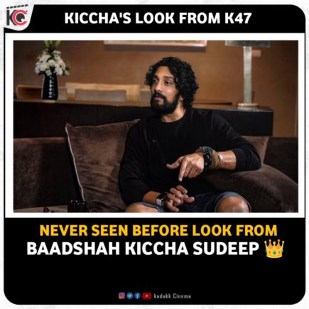 ಕರ್ಲಿ ಹೇರ್ ಸ್ಟೈಲ್‌ನಲ್ಲಿ ಕಿಚ್ಚ​ನ ಹೊಸ ಲುಕ್