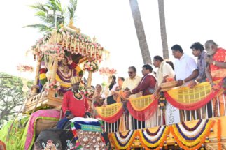 ಟಿ.ಎಸ್ ನಾಗಾಭರಣ ಅವರಿಂದ 415 ನೇ ಶ್ರೀರಂಗಪಟ್ಟಣ ದಸರಾ ಅದ್ಧೂರಿ ಚಾಲನೆ