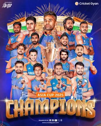 ಪಾಕ್ ಸದ್ದಡಗಿಸಿದ ವರ್ಮಾ- ದುಬೆ; ಭಾರತಕ್ಕೆ ಏಷ್ಯಾ ಕಪ್