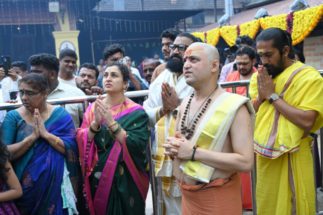 ಕೊಲ್ಲೂರು ಶ್ರೀ ಮೂಕಾಂಬಿಕೆಯ ದರ್ಶನ ಪಡೆದ ರಿಷಬ್‌ ಶೆಟ್ಟಿ ದಂಪತಿ!