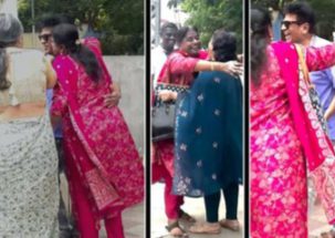 ಶಿವಣ್ಣ ದಂಪತಿ ಸಿಂಪ್ಲಿಸಿಟಿ, ಚೆನ್ನೈ ರೈಲ್ವೆ ನಿಲ್ದಾಣದಲ್ಲಿ ಸ್ನೇಹಿತರ ಸ್ವಾಗತಿಸಿದ ದೊಡ್ಮನೆ ದೊರೆ