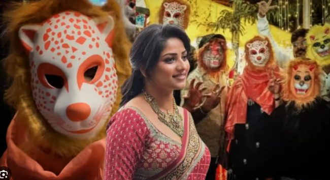 ಕಡ್ಲೇಕಾಯಿ ಪರಿಷೆಯಲ್ಲಿ ನಟಿ ರಚಿತಾರಾಮ್ ಸುತ್ತಾಟ