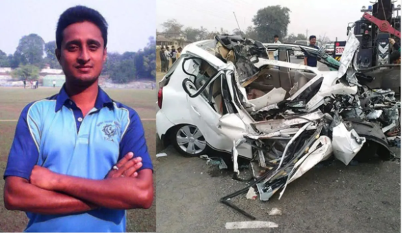 ರಸ್ತೆ ಅಪಘಾತ; ಭಾರತೀಯ ಕ್ರಿಕೆಟಿಗ ಬಲಿ