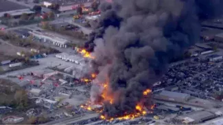 ಕಾರ್ಗೋ ವಿಮಾನ ಪತನ: 7 ಮಂದಿ ಸಾವು, 11 ಮಂದಿಗೆ ಗಾಯ