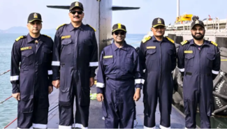 ಸಬ್ ಮರೀನ್​ನಲ್ಲಿ ಪಯಣಿಸಿದ ರಾಷ್ಟ್ರಪತಿ ದ್ರೌಪದಿ ಮುರ್ಮು