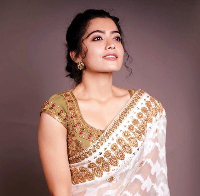 Rashmika-saree