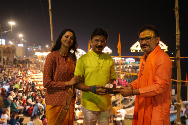 ವಾರಣಾಸಿ(ಕಾಶಿ) ಯ ಪ್ರಾಚೀನ, ಆಧ್ಯಾತ್ಮಿಕ ನಗರದಲ್ಲಿ ದೈಜಿ ಸಿನೆಮಾ ಚಿತ್ರೀಕರಣ – ಪ್ರಮುಖ ಅತಿಥಿ ಪಾತ್ರದಲ್ಲಿ ಕನ್ನಡದ ಖ್ಯಾತ ನಿರ್ದೇಶಕ ಗುರು ದೇಶಪಾಂಡೆ ನಟನೆ……