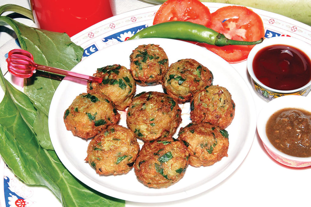 Lauki-Palak-Balls