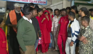 ಓಂ ಶಕ್ತಿ ಮಾಲಾಧಾರಿಗಳ ಮೇಲೆ ಕಲ್ಲು ತೂರಾಟ: ಮೂವರ ಬಂಧನ