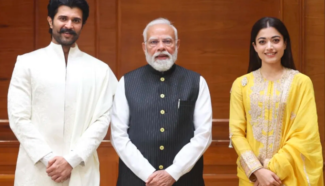 ಉದಯಪುರದಲ್ಲಿ ವಿವಾಹ: ಪ್ರಧಾನಿ ಮೋದಿ ಭೇಟಿ ಮಾಡಿದ ರಶ್ಮಿಕಾ–ವಿಜಯ್ ಜೋಡಿ!