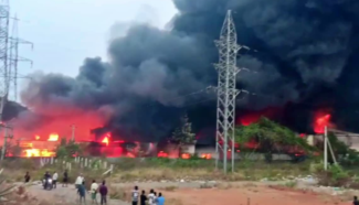 ಅಗ್ನಿ ಅವಘಡ: ಕೇಬಲ್ ಫ್ಯಾಕ್ಟರಿ ಭಸ್ಮ