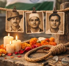 ಭಗತ್ ಸಿಂಗ್, ರಾಜಗುರು ಮತ್ತು ಸುಖದೇವ್ ಅವರನ್ನು ಬ್ರಿಟಿಷರು ಗಲ್ಲಿಗೇರಿಸಿದ್ದರು