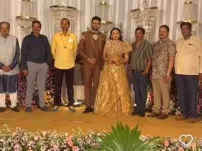 ಕಿರುತೆರೆ ನಟಿ ಸಂಜನಾ ಬುರ್ಲಿ ಮನೆಯಲ್ಲಿ ಮದುವೆ ಸಂಭ್ರಮ; ಅದ್ದೂರಿ ಆರತಕ್ಷತೆ