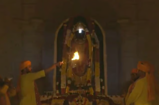 ಬಾಲ ರಾಮನ ಹಣೆ ಬೆಳಗಿದ ಸೂರ್ಯ ತಿಲಕ