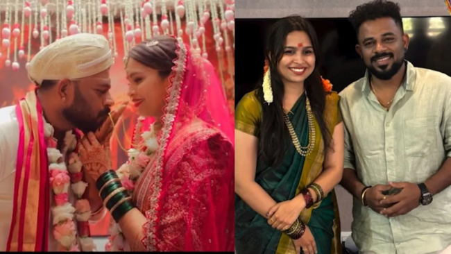 9 ವರ್ಷಗಳ ಪ್ರೀತಿಗೆ ಜಯ, ದಾಂಪತ್ಯ ಜೀವನಕ್ಕೆ ಕಾಲಿಟ್ಟ ಕೊರಿಯೋಗ್ರಾಫರ್‌ ಅರುಣ್‌ ಮಾಸ್ಟರ್‌