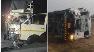 ಮಂತ್ರಾಲಯ ಬಳಿ ಭೀಕರ ಅಪಘಾತ