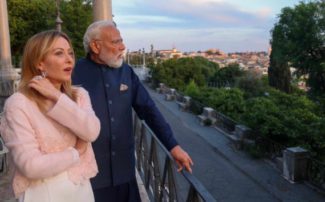 ಇಟಲಿಯಲ್ಲಿ ಪ್ರಧಾನಿ ಮೋದಿ: ಆತ್ಮೀಯ ಸ್ವಾಗತ ಕೋರಿದ PM ಜಾರ್ಜಿಯಾ ಮೆಲೋನಿ