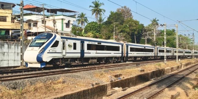 ಬೆಂಗಳೂರು-ಮಂಗಳೂರು ವಂದೇ ಭಾರತ್‌ ಜೂನ್ ಅಂತ್ಯಕ್ಕೆ ಟ್ರಯಲ್