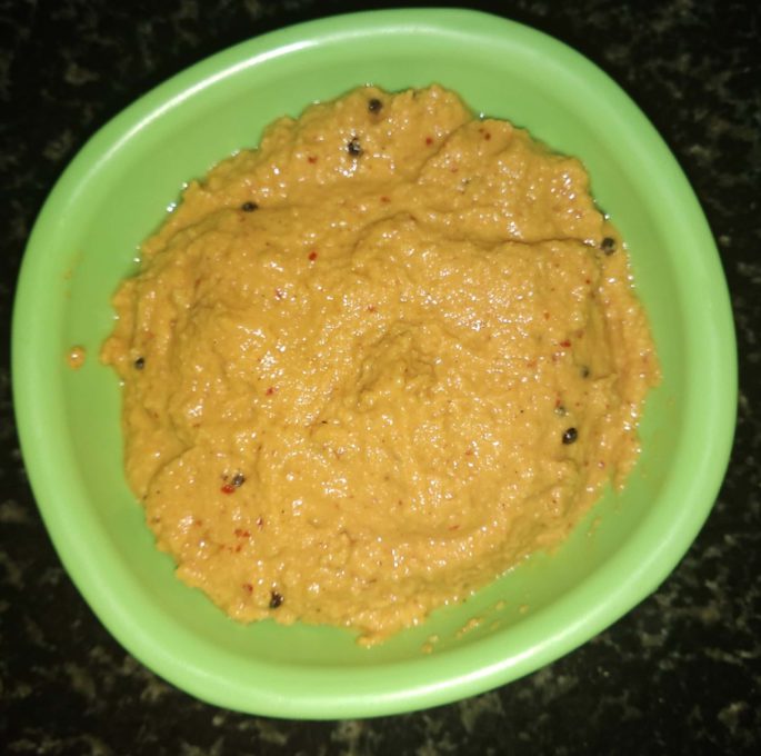ಕ್ಯಾರೆಟ್ ಚಟ್ನಿ carrot chutney