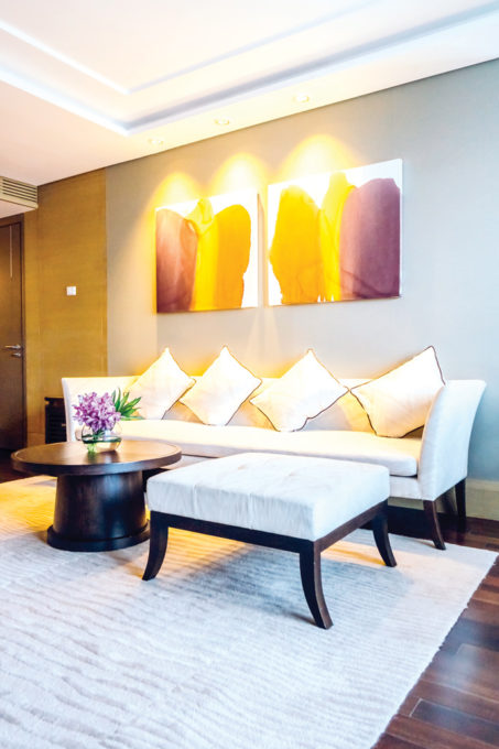 hotel-room-with-comfortable-couch