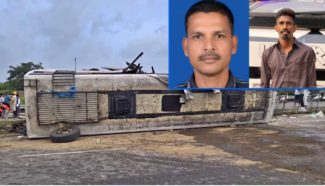 ಬೆಂಗಳೂರು-ಮೈಸೂರು ಎಕ್ಸ್​ಪ್ರೆಸ್‌ವೇನಲ್ಲಿ ಅಪಘಾತ: ಚಾಲಕ, ಕಂಡಕ್ಟರ್ ಸಾವು