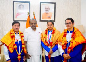 ಕನ್ನಡತಿ ಶಿಲ್ಪಾಗೆ ಕೇಂದ್ರ ಸಚಿವರಿಂದ ಗೌರವ
